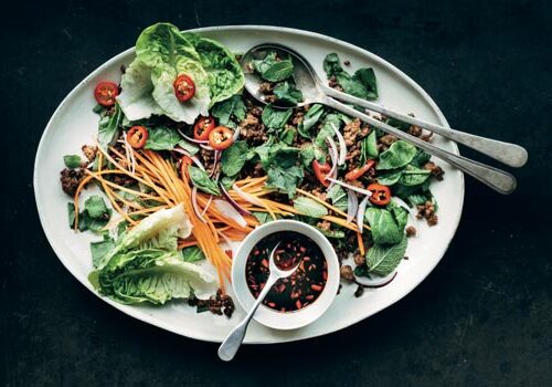 Larbsalade-met-verse-kruiden2