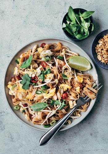 Pad-thai-met-kip